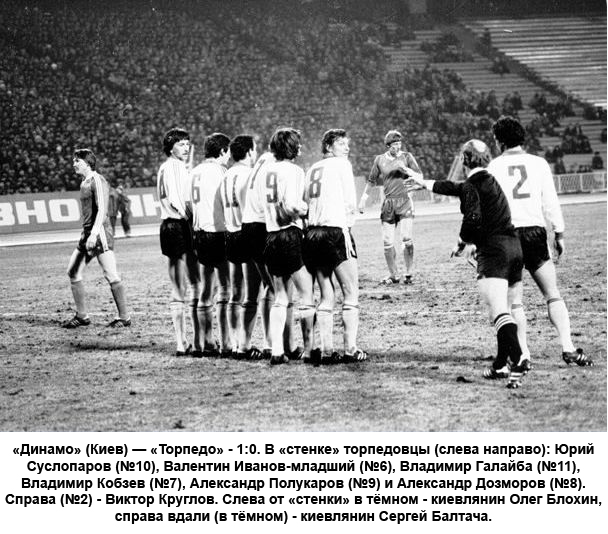 Динамо (Киев) - Торпедо (Москва) 1:0