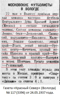 Локомотив Узла (Вологда) - ЦДКА (Москва) 1:10
