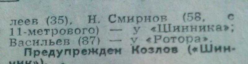 Шинник (Ярославль) - Ротор (Волгоград) 3:1. Нажмите, чтобы посмотреть истинный размер рисунка