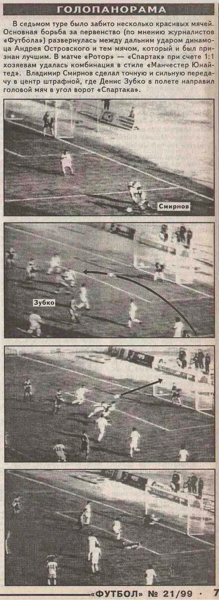 Ротор (Волгоград) - Спартак (Москва) 3:3