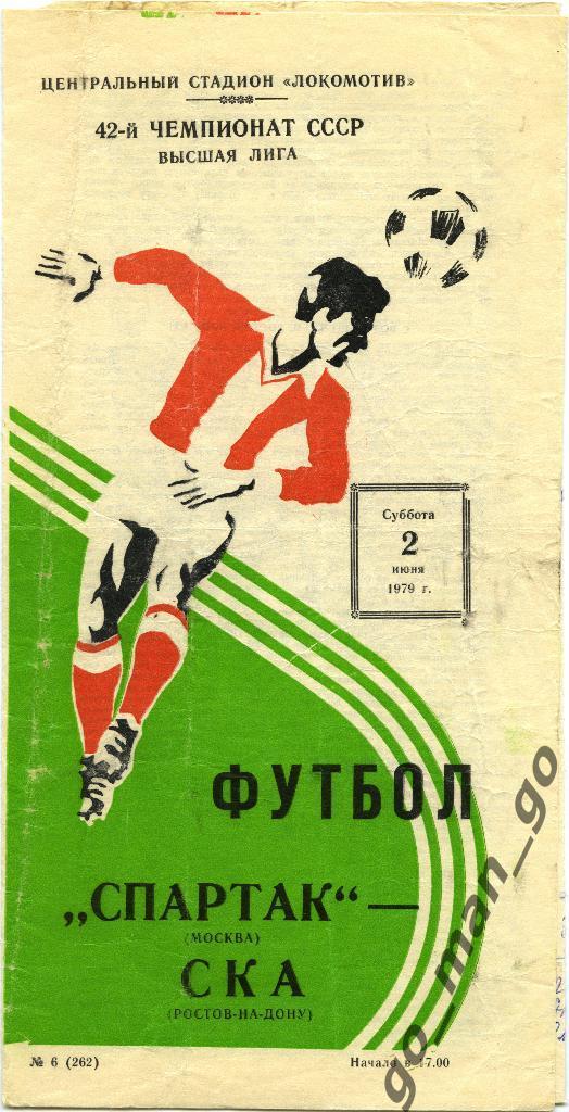 Спартак (Москва) - СКА (Ростов-на-Дону) 0:0