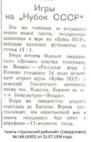 Зенит (Ижевск) - Динамо (Свердловск) 1:11