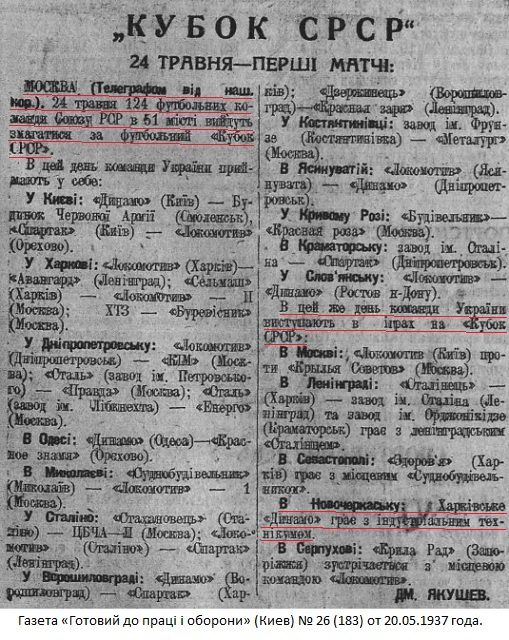 Индустриальный Институт (Новочеркасск) - Динамо (Харьков) 1:3