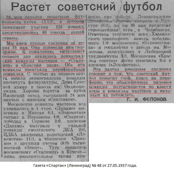 Сталинец (Ленинград) - Авангард - Старокраматорский машиностроительный завод им. С.Орджоникидзе (Краматорск) 1:2