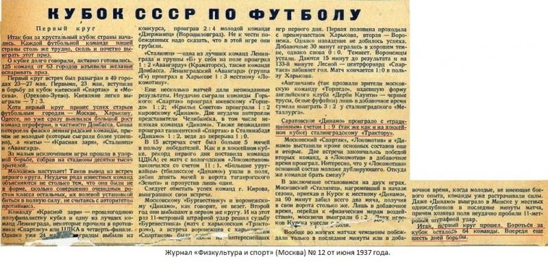 Трактор (Сталинград) - Динамо (Саратов) 9:1. Нажмите, чтобы посмотреть истинный размер рисунка