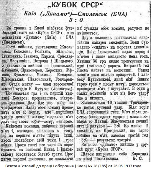 Динамо (Киев) - ДКА (Смоленск) 3:0