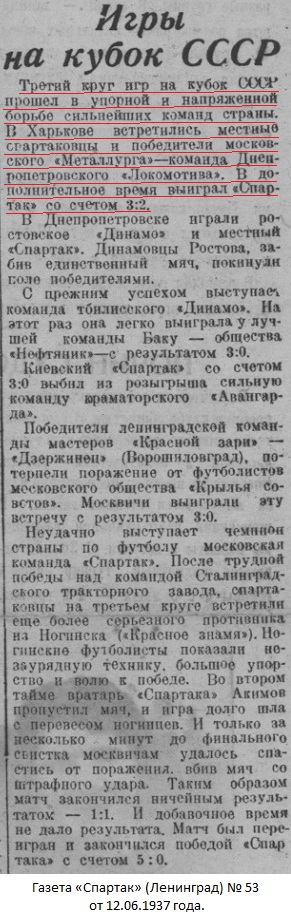 Спартак (Харьков) - Локомотив (Днепропетровск) 3:2 д.в.