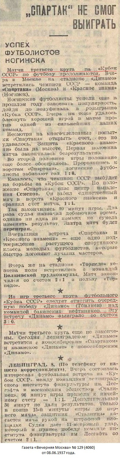 Динамо (Тбилиси) - Нефтяник (Баку) 3:0