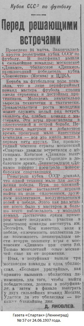 Динамо (Ленинград) - Спартак (Новосибирск) 0:1