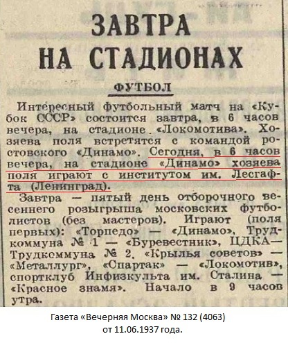 Динамо (Москва) - Институт Физкультуры - ГОЛИФК им. П.Ф. Лесгафта (Ленинград) 3:2 д.в.