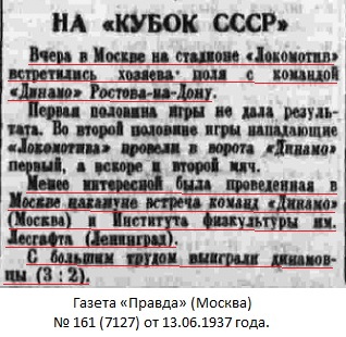 Динамо (Москва) - Институт Физкультуры - ГОЛИФК им. П.Ф. Лесгафта (Ленинград) 3:2 д.в.