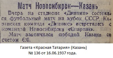 Динамо (Казань) - Спартак (Новосибирск) 6:0