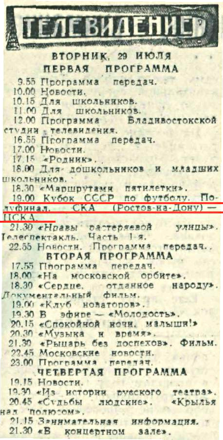 СКА (Ростов-на-Дону) - ЦСКА (Москва) 1:0