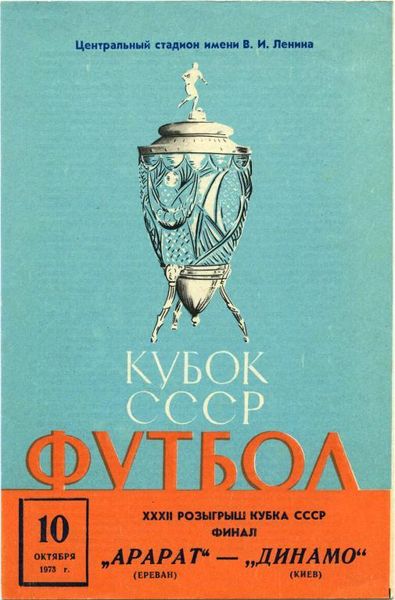 Арарат (Ереван) - Динамо (Киев) 2:1 д.в.