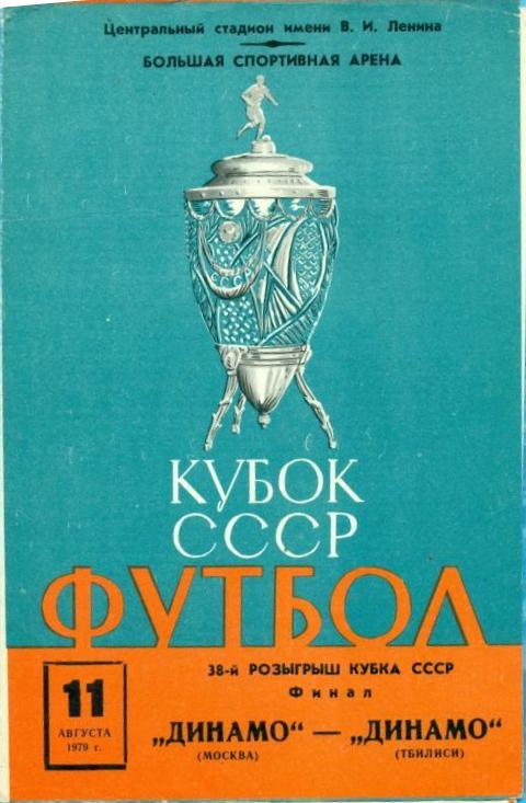 Динамо (Москва) - Динамо (Тбилиси) 0:0 пен. 4:5