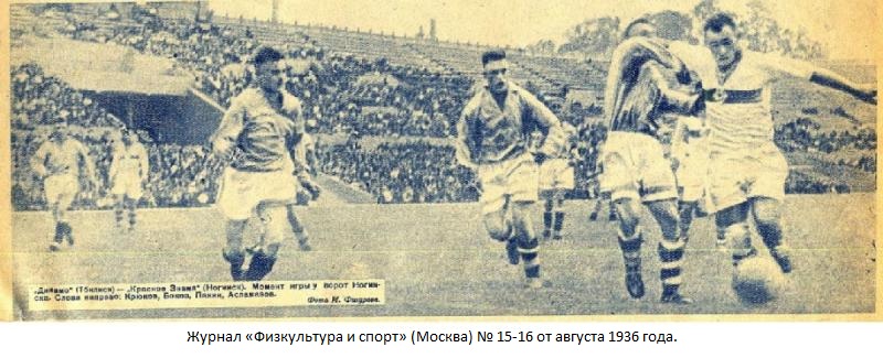 Красное Знамя (Глухово) - Динамо (Тбилиси) 1:5