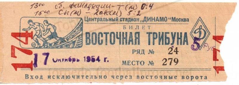 Торпедо (Москва) - Сборная Финляндии 4:0. Нажмите, чтобы посмотреть истинный размер рисунка